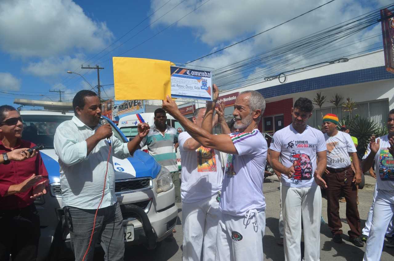 Camacã: Prefeito Interino Paulo do Gás participa de Homenagem a Mestre Medicina